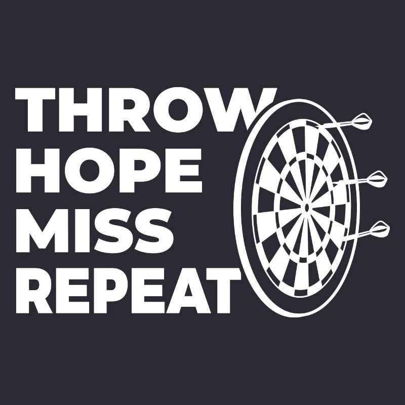throwing, hoping, missing, repeating