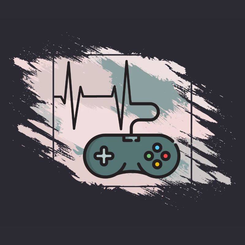 Heartbeat Gaming Controller Retro