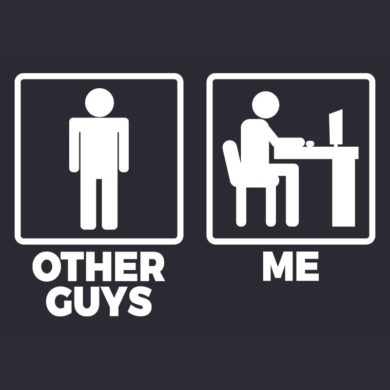 Software Engineer Stick Figures