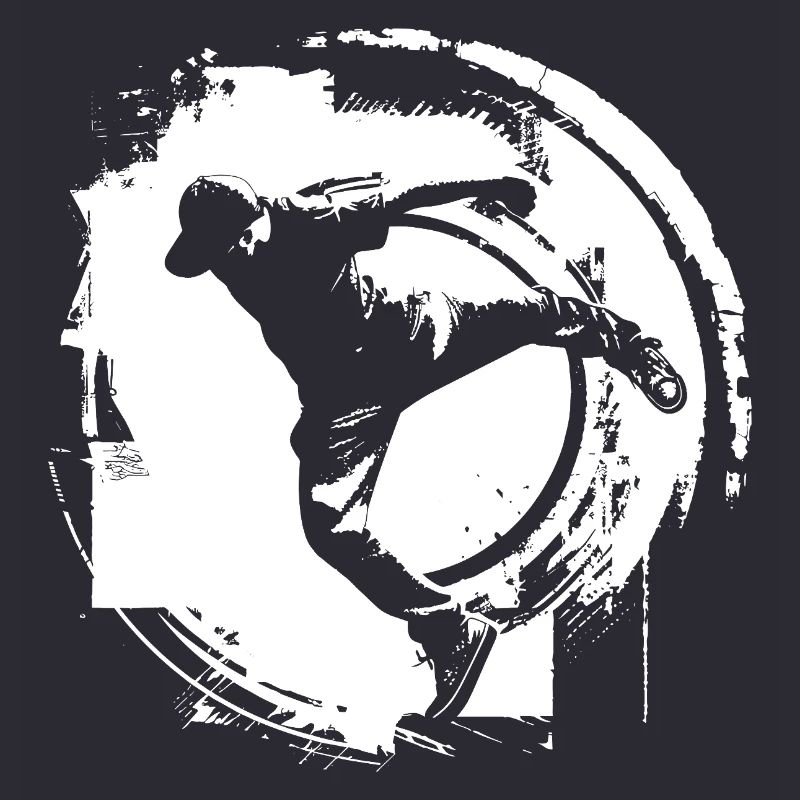 Breakdancer Zeichnung