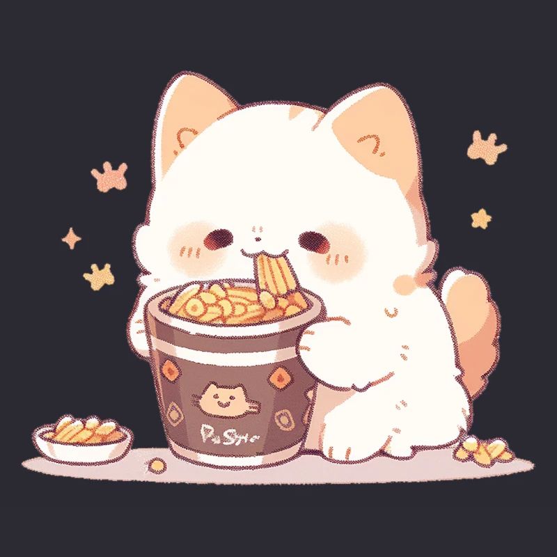 Chats spaghetti - Le chat s’amuse avec le passé