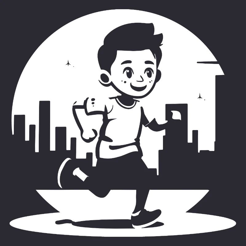 Marathon Junge