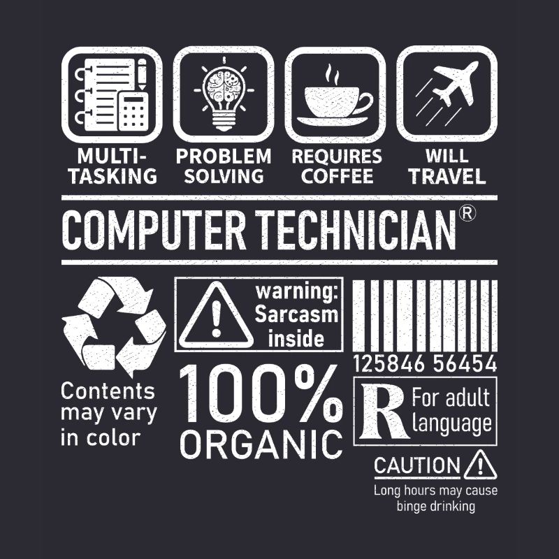 Technicien en informatique multitâche résolution de problèmes