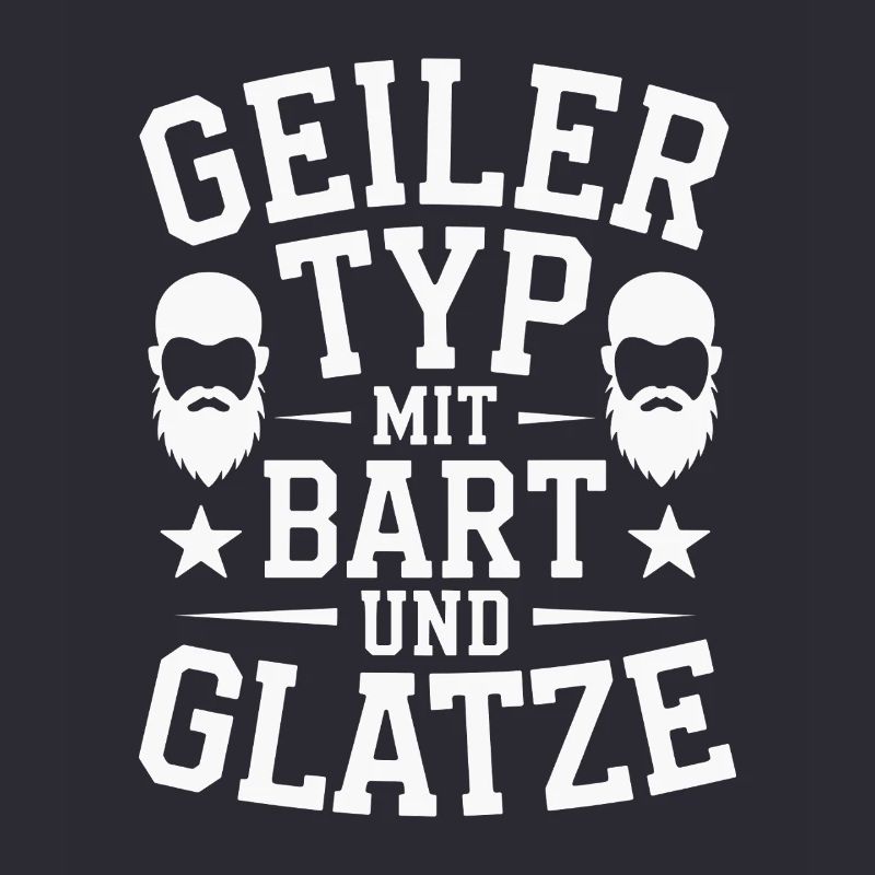 guy with beard & bald head beard wearer