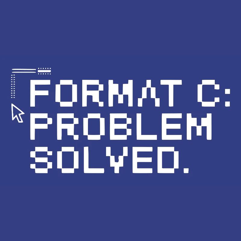 Format c: problem solved.