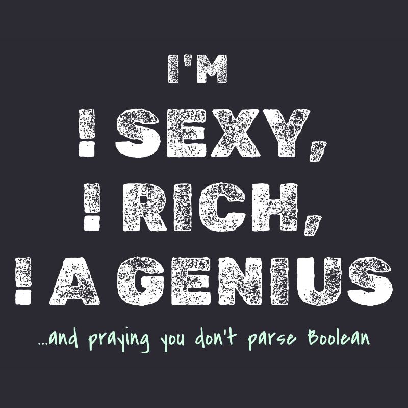 Boolean Joke – Funny Dev Tee