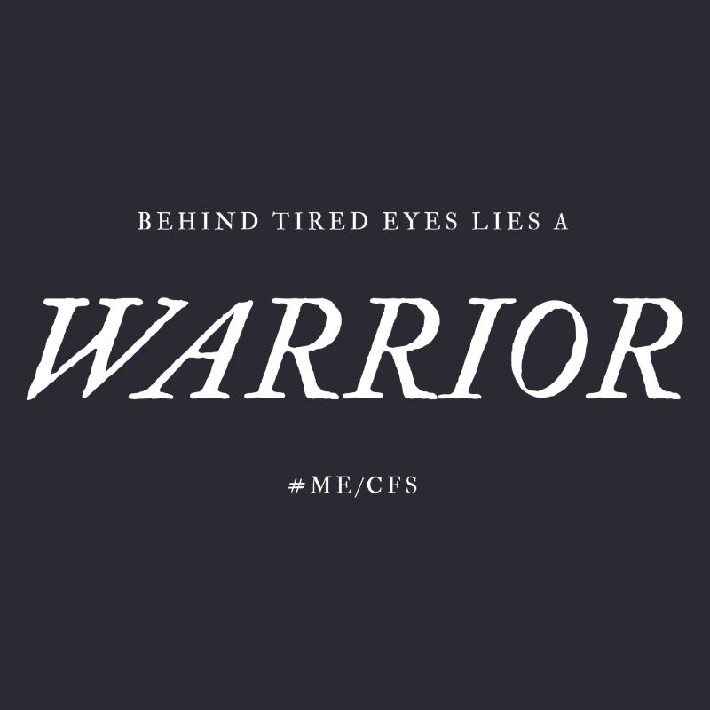 ME/CFS Warrior blanc
