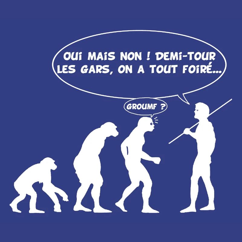 Evolution error (white)