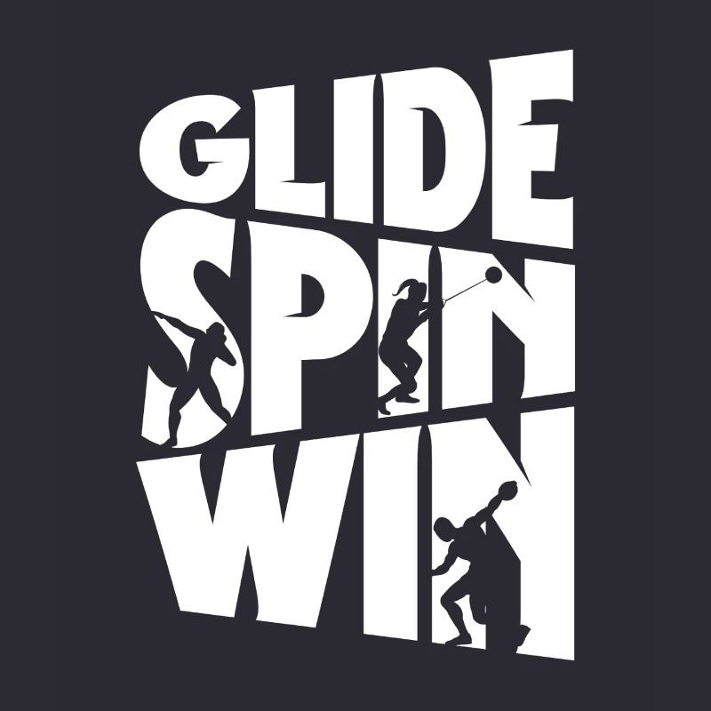Lancer du poids Lancer du poids Lancer du poids Glide Spin Win