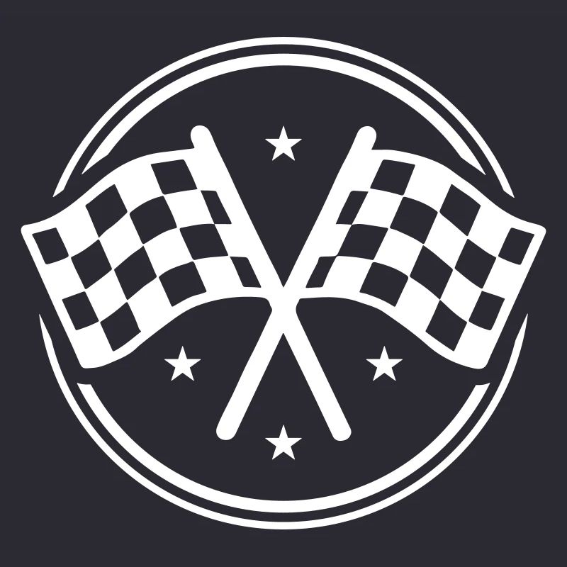 Drapeau de course à damier