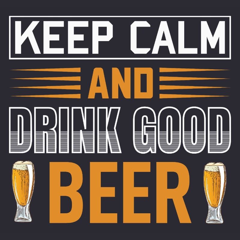 Keep calm drink beer