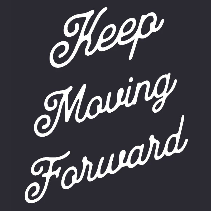 Avance Toujours Lettrage Script