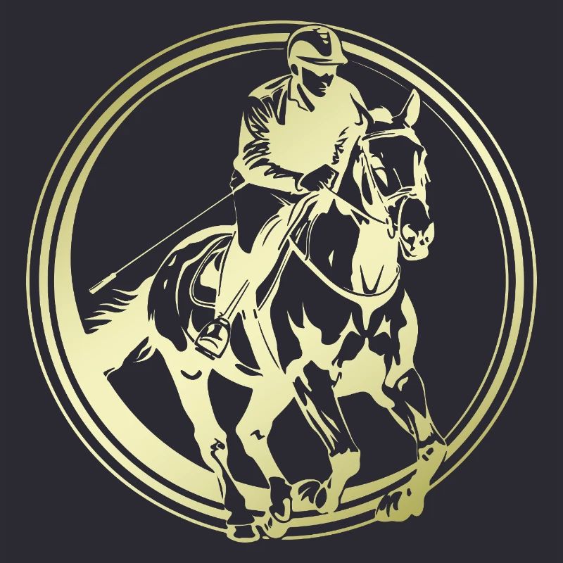Reiten Pferd Silhouette