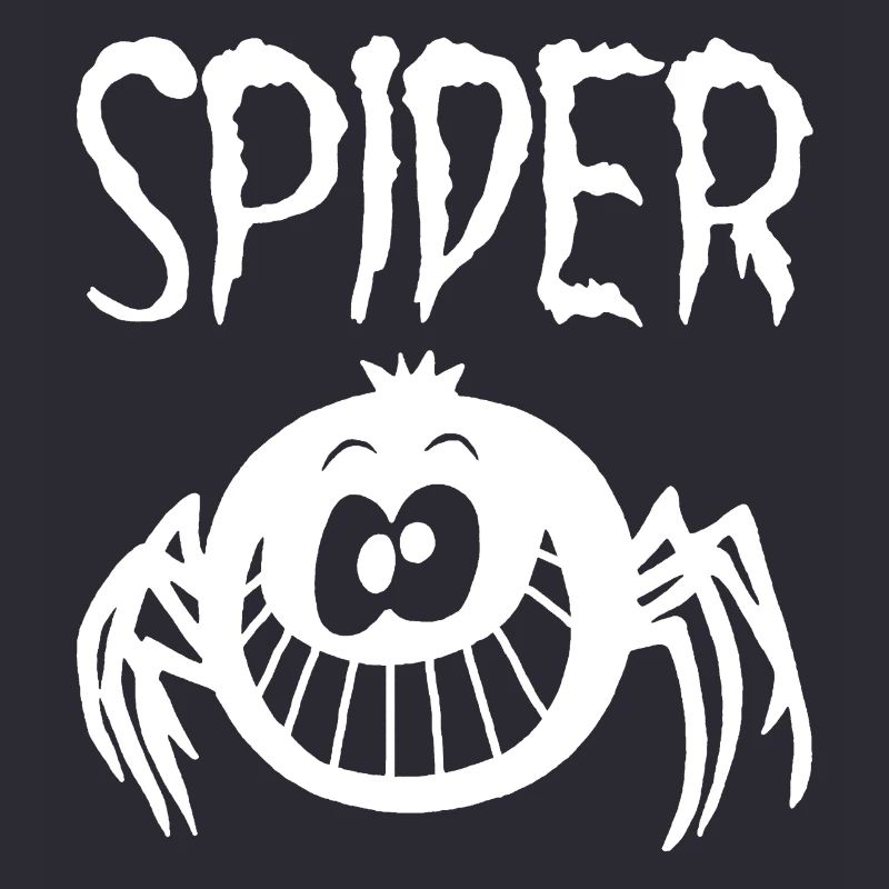The smiling white spider