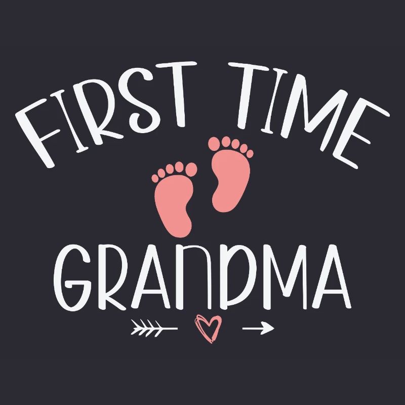 Zum ersten Mal Oma werdende Großmutter