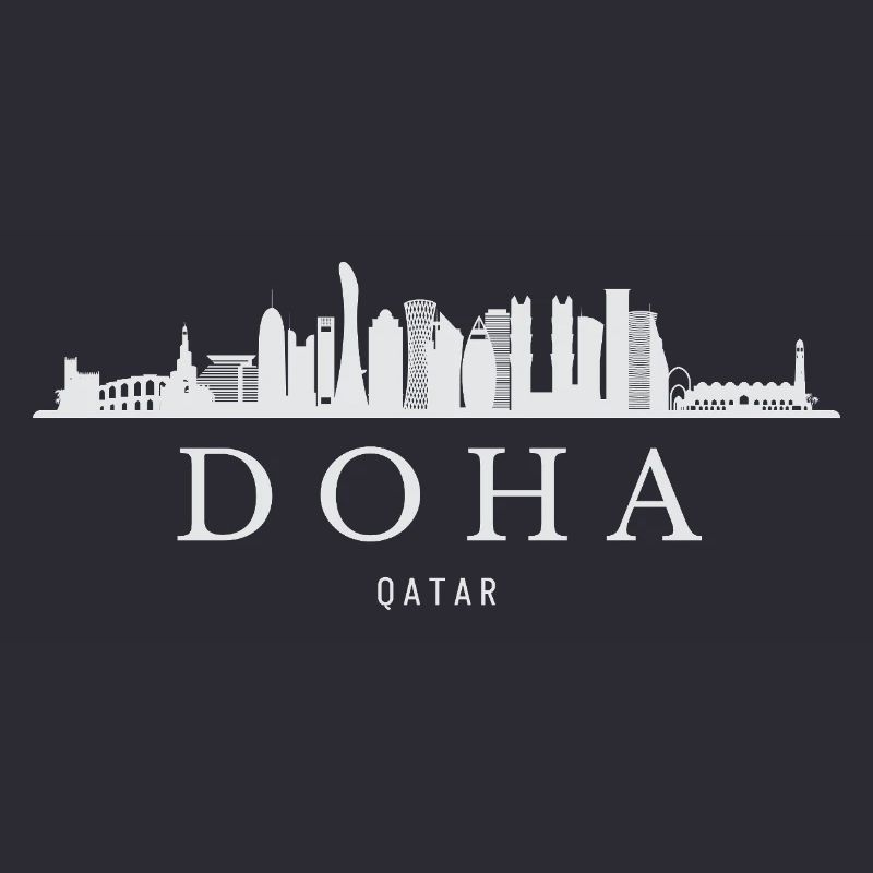 Doha Skyline, Doha Qatar