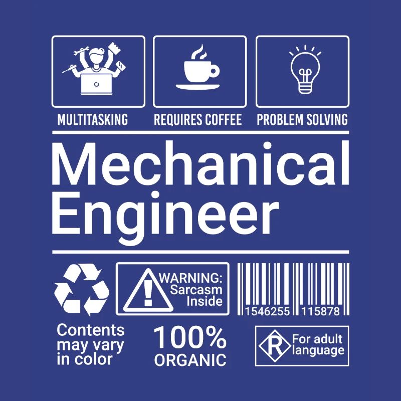 Mechanical Engineer Description Sarcastic Geek