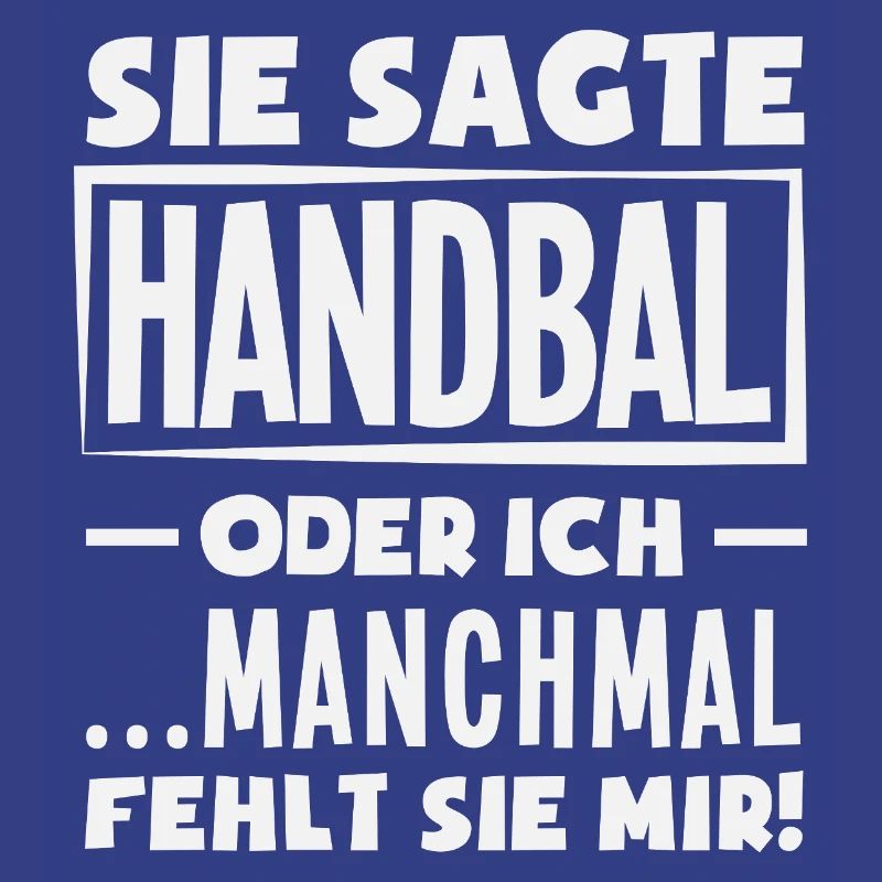 Handball oder ich – manchmal fehlt sie