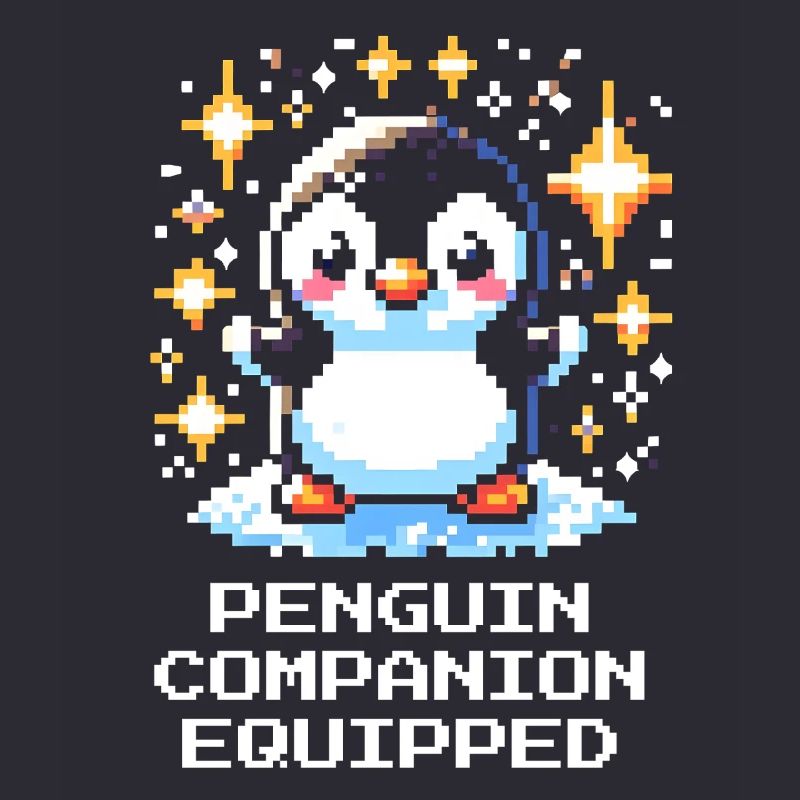 Compagnon pingouin | Compagnon de jeu mignon