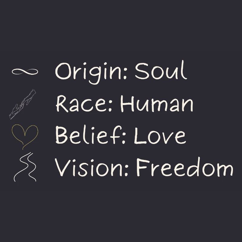 Une seule vision. Une liberté. Une seule humanité.