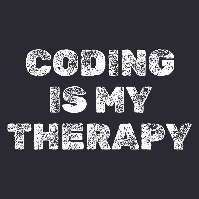Le codage, c’est ma chemise de programmeur de thérapie