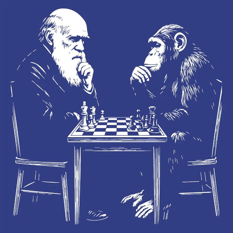 Darwin joue aux échecs avec un singe - Jeu d’évolution