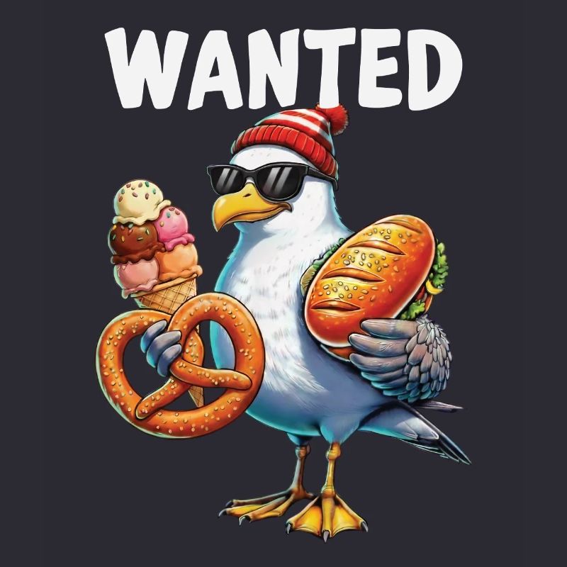 Gesucht Möwe Brezel Eiscreme