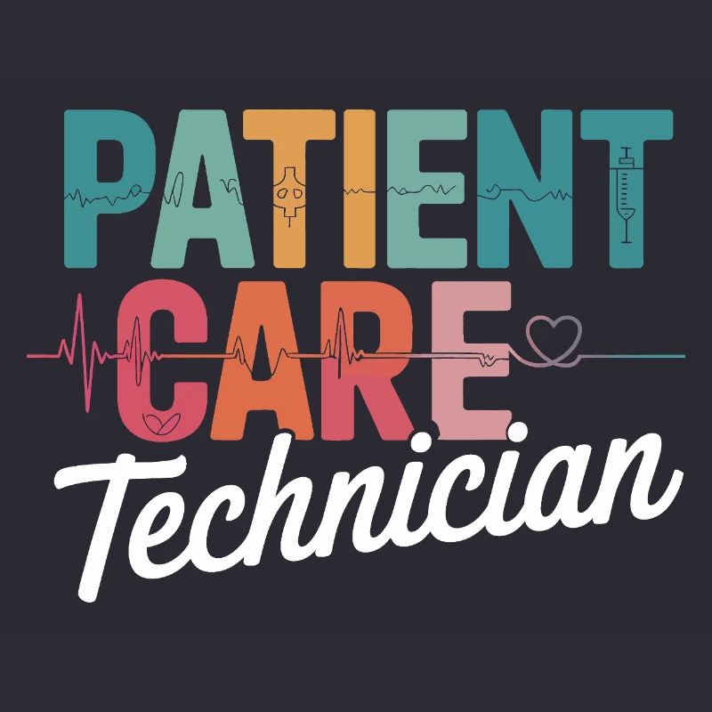 Conception de technicien en soins aux patients