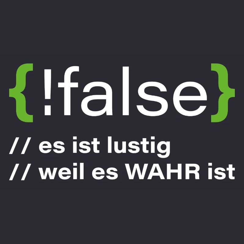 false - Funny programmer saying