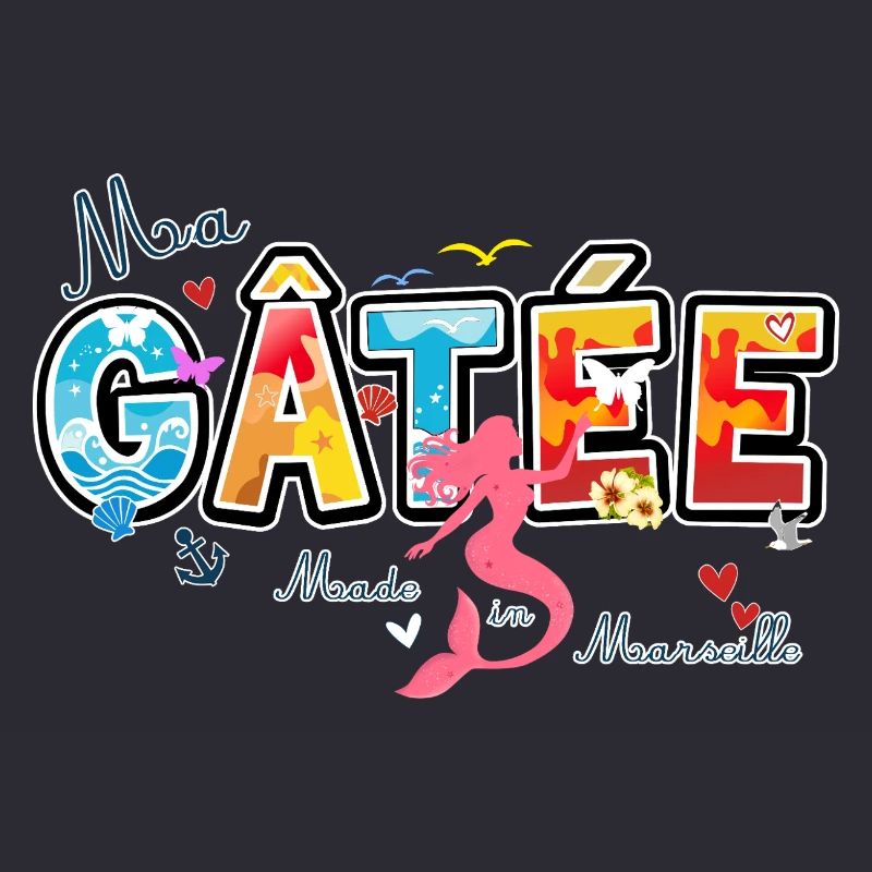 Ma Gatée, Expression marseillaise, valentines gift