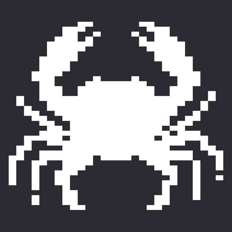 Pixelkrabben-Design
