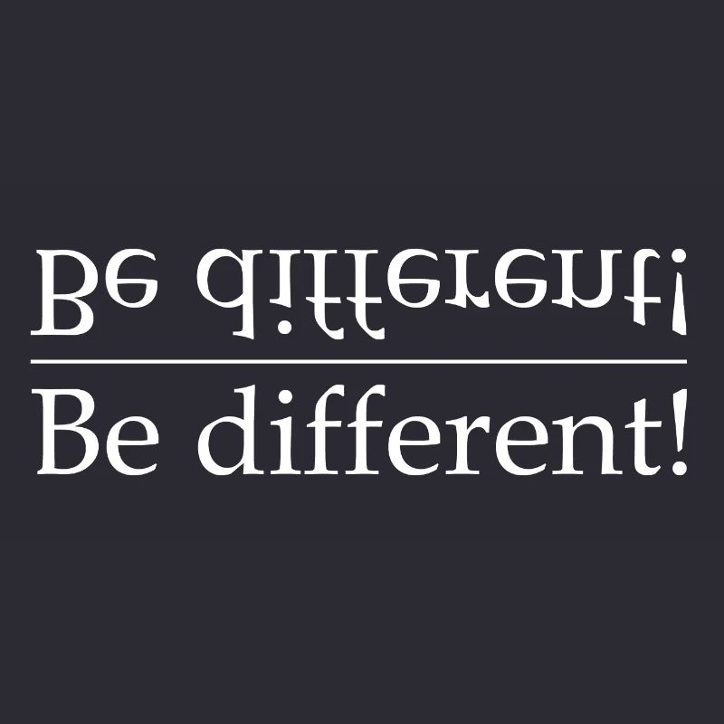 Une typographie de contraste différente