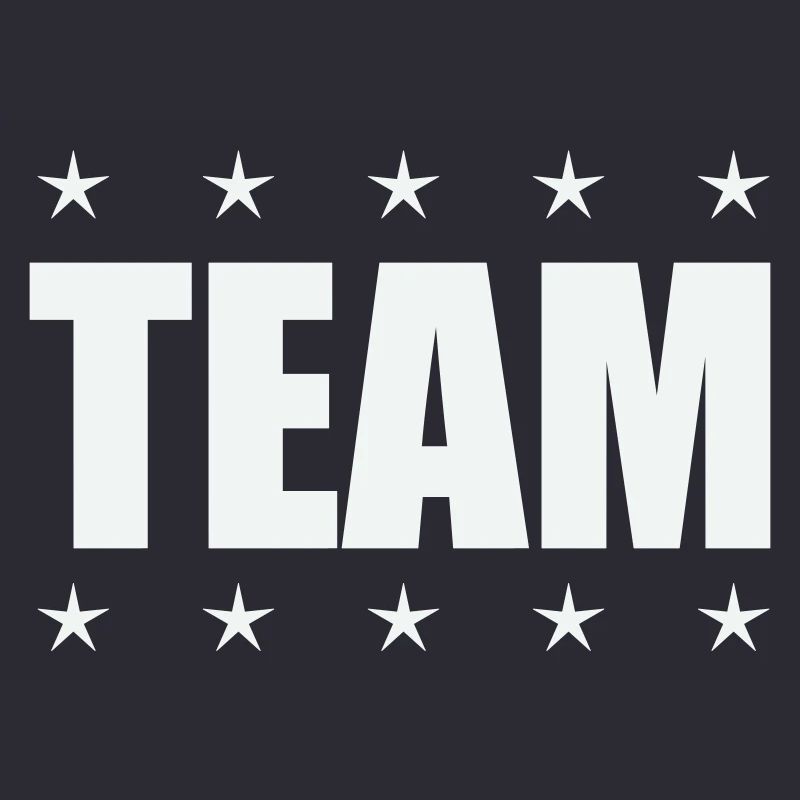 Team mit Sternen
