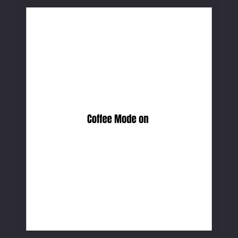 Mode café activé