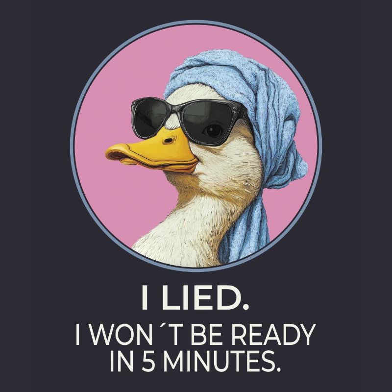 I Lied Duck – Lustiges Statement Design