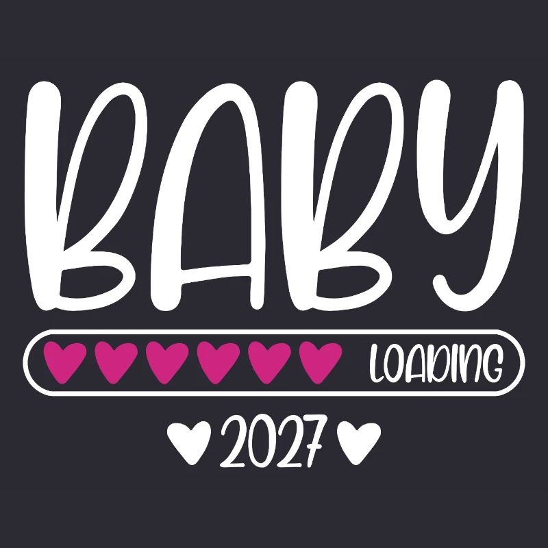 Baby 2027 loading heart loading bar