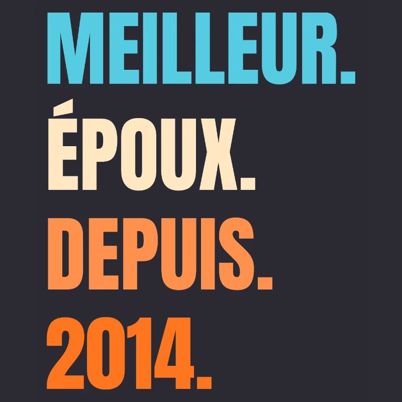 Bester Ehemann seit 2014 Geschenk-Ehemann