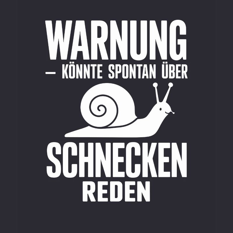 Warning could spontaneously talk about snails