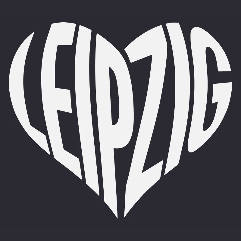 Leipzig Heart Typo