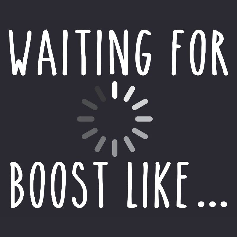 Attendre le boost comme une course turbo