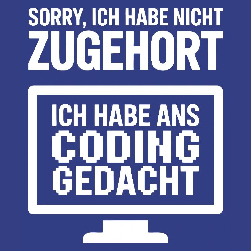 Coding Gedanke Spruch