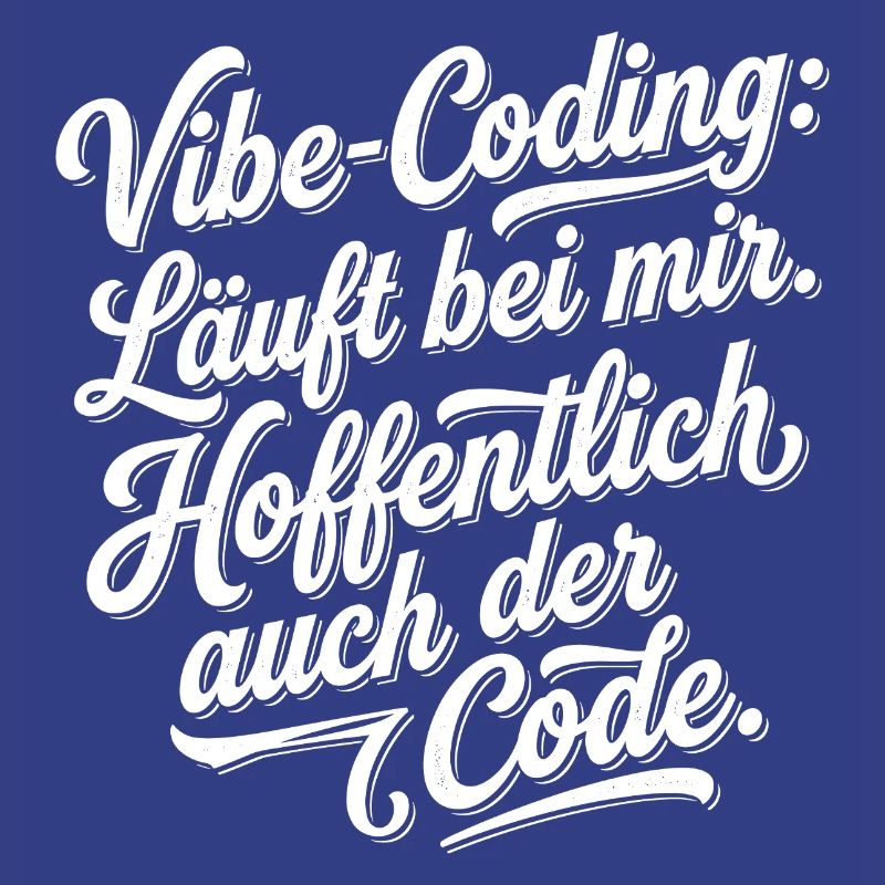 Vibe Coding läuft bei mir hoffentlich Code