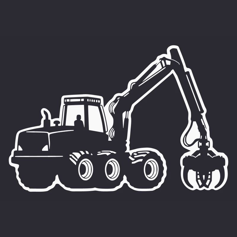 Harvester Silhouette