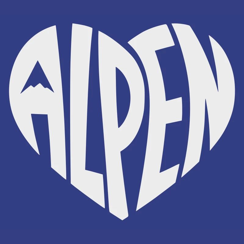 Alpine Heart Design - Variable Design Colour