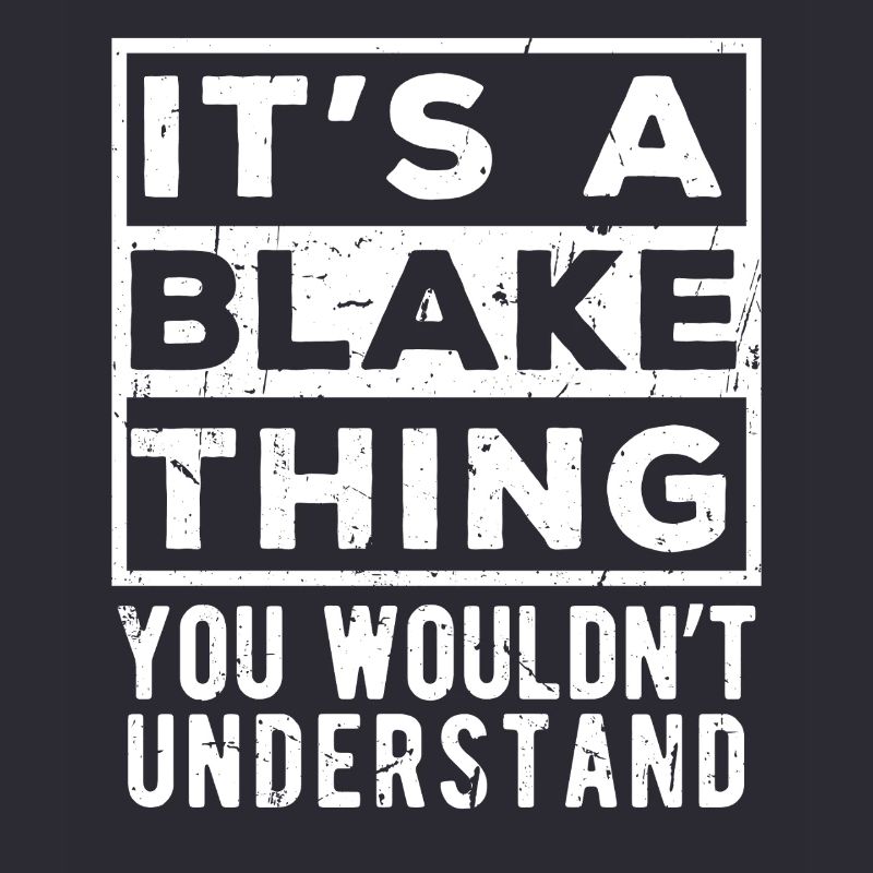 C’est une chose de Blake que tu ne comprendrais pas