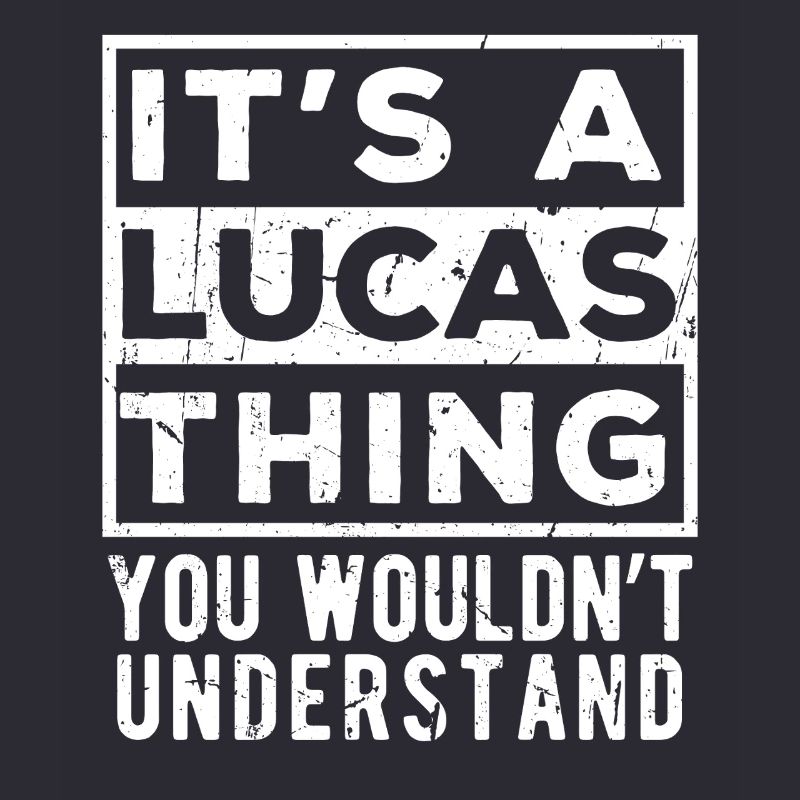 C’est une chose de Lucas que tu ne comprendrais pas
