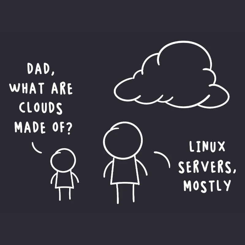 Linux Server Cloud Computing : Drôle de remarque