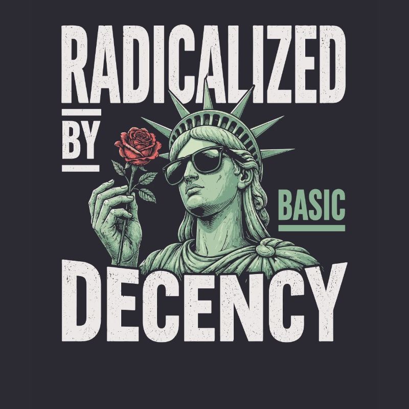 Radicalized by Decency Statue