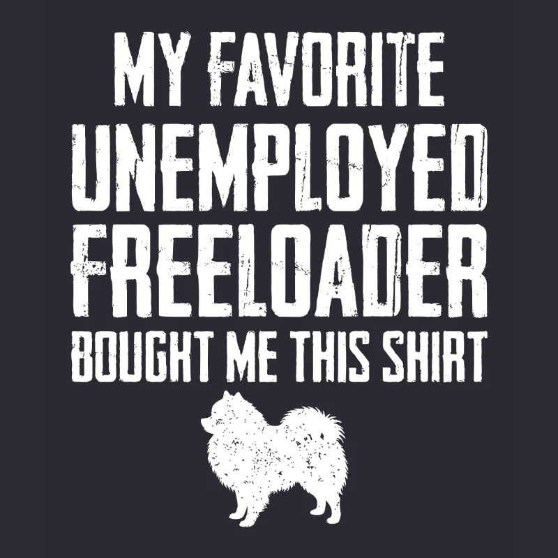 Funny Pomeranian Freeloader