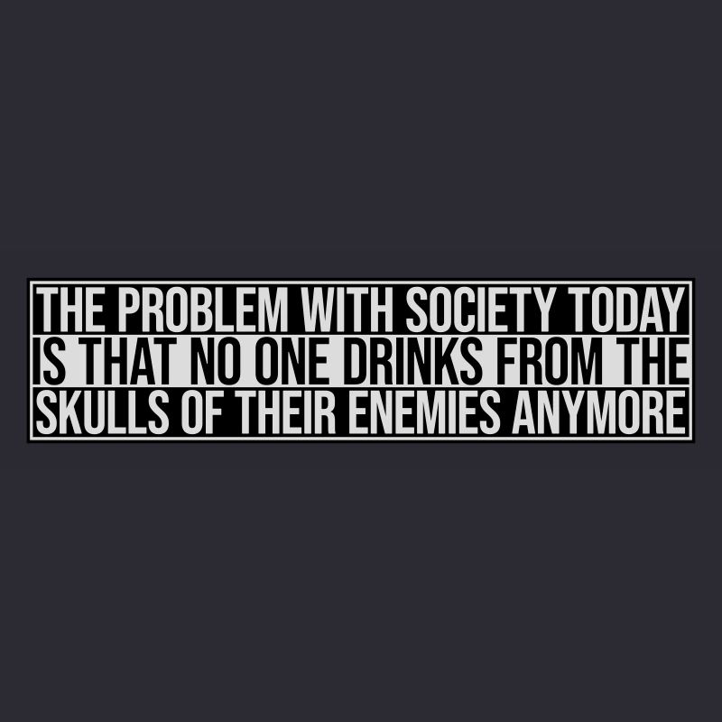 drinks from enemies skulls